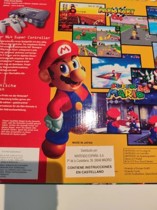 Scatola Nintendo 64