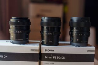 Set Sigma Serie I Sony E 24mm, 35mm, 65mm F2 DG DN