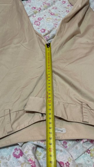 Pantalón de traje Massimo Dutti beige