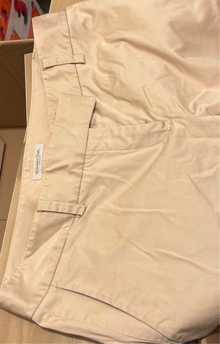Pantalón de traje Massimo Dutti beige