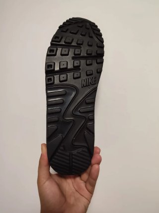 T44,5 Nike Air Max 90 Drift Negras Azul