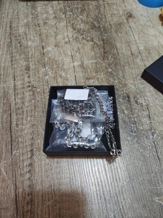 Conjunto de pulseras y cadena hombre