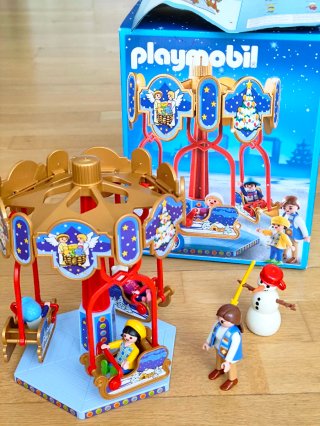 Playmobil Carrusel Navideño 4888 Completo