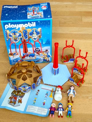 Playmobil Carrusel Navideño 4888 Completo