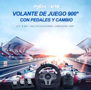 Volante PXN V9 900° Gaming Racing Wheel