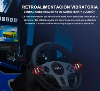 Volante PXN V9 900° Gaming Racing Wheel