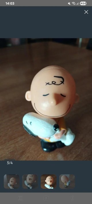 Figuras Snoopy y Carlitos