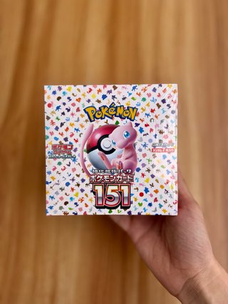8 Cajas Pokémon 151 Japonés