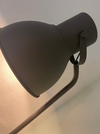Lámpara de pie IKEA Hektar Negra Incluye bombilla