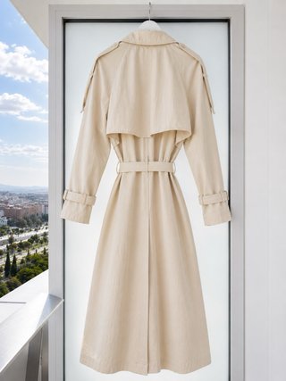 Gabardina Zara Mantequilla S Nueva