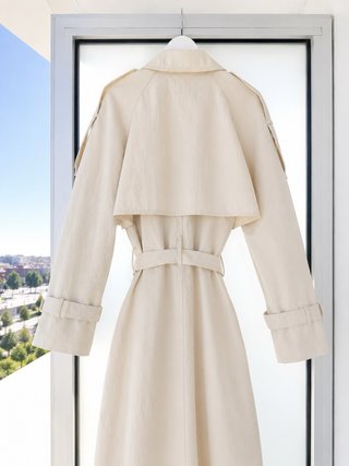 Gabardina Zara Mantequilla S Nueva