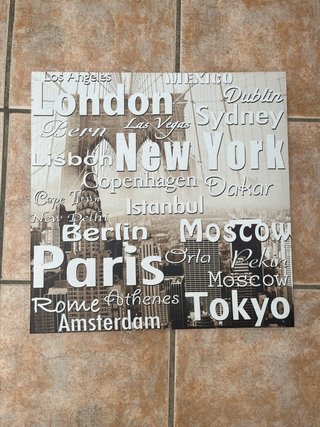 Cuadro Decorativo Ciudades Mundo