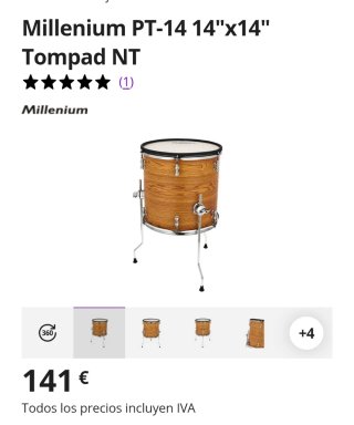 Millenium Goliat 14 Pad de Pie