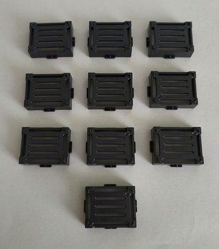 Playmobil Lote 10 Cajas Negras