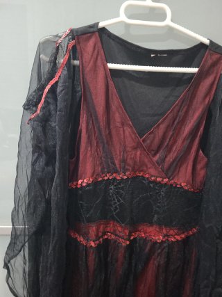 Costume da Sposa Dracula Donna Taglia Unica