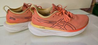 Zapatillas Asics Nimbus 25 Mujer Papaya