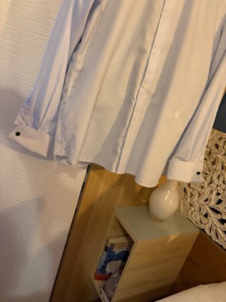 Camisa El Ganso XL Rayas Azules y Blancas