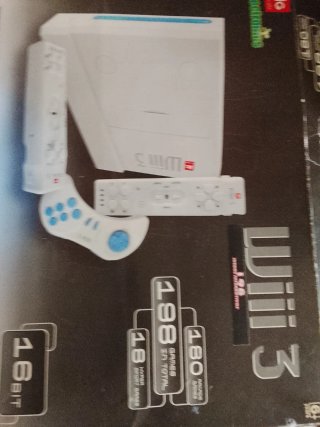 Consola Wii 3 Blanca  Con más de 100juegos