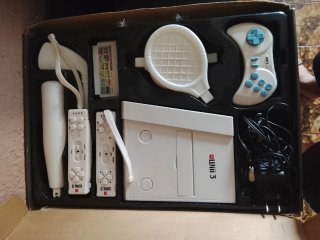 Consola Wii 3 Blanca  Con más de 100juegos