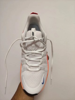 T45 Nike Free Metcon 7 Blancas Naranja