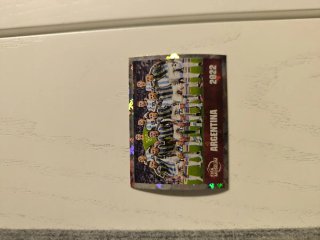 Cromo Panini Argentina Mundial 2026