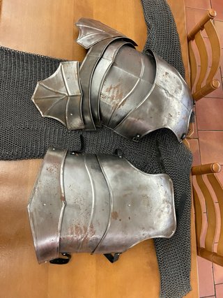 2 Cotas de malla con partes de armadura