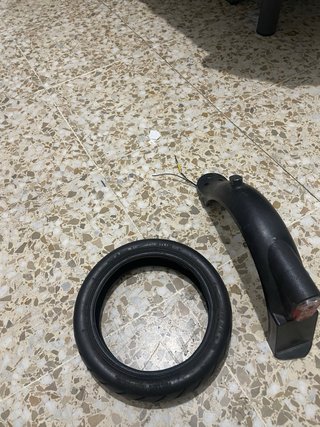 Rueda Tubeless + Guardabarros Trasero
