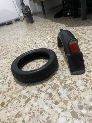 Rueda Tubeless + Guardabarros Trasero