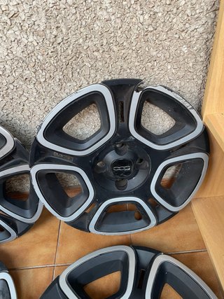 Tapacubos Fiat 500 CABRIO (4 uds)
