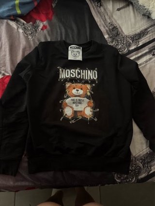 Felpa Moschino Teddy Bear con spille