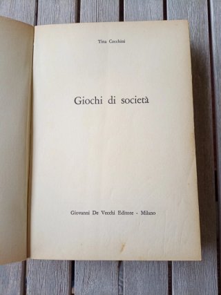 Giochi di società di Cecchini editore De Vecchi