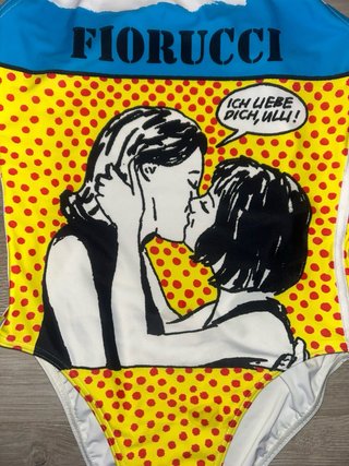 Costume Fiorucci Kiss Pop Art