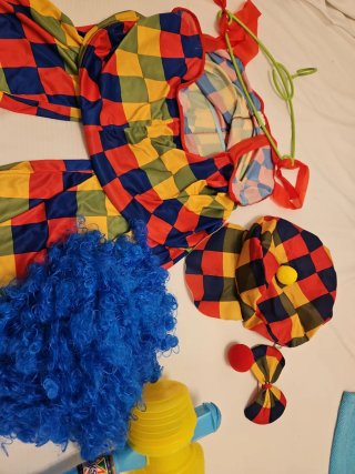 Disfraz Payaso Adulto Talla Única