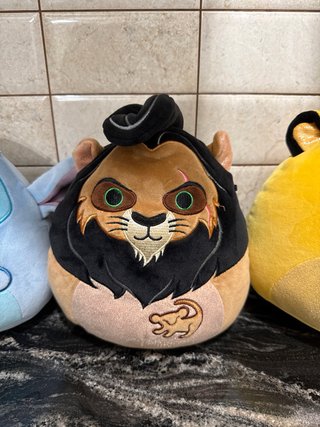 Peluches Disney Stitch, Scar y Simba