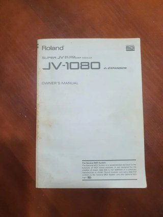 Roland JV-1080 + Expansión SR-JV80-2