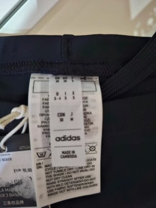 Costume da bagno Adidas uomo nero