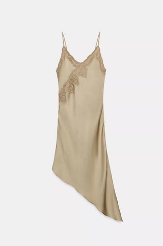 Vestido lencero Zara talla única