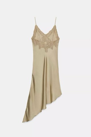 Vestido lencero Zara talla única