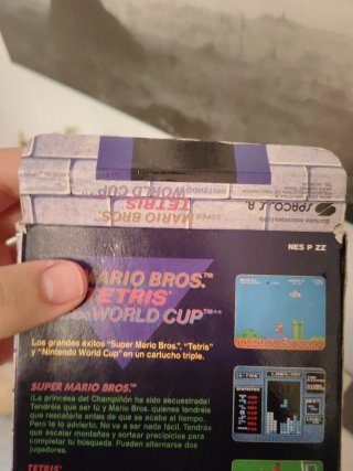 3 en 1  NES Super Mario Bros Tetris World