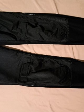 Pantalón de moto para mujer negro