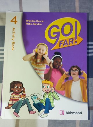 Libro de inglés activity book 4