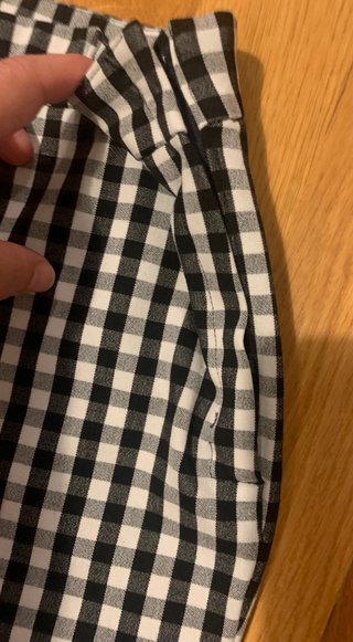 Pantalón cuadros vichy Stradivarius Talla 38