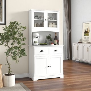 Buffet de cocina de 170 cm con mueble de 4 puertas