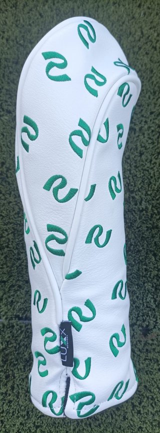 Headcover "LUXX Bespoke – Signature Pattern" verde