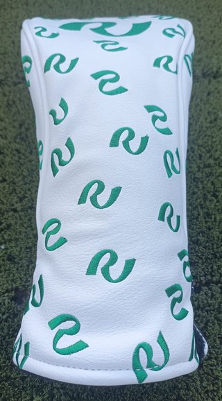 Headcover "LUXX Bespoke – Signature Pattern" verde