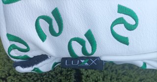 Headcover "LUXX Bespoke – Signature Pattern" verde