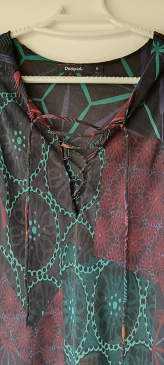 Blusa Desigual sin mangas Talla S