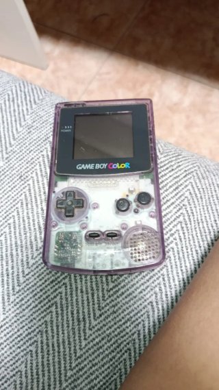 Game Boy Color Viola Trasparente (Pezzi)