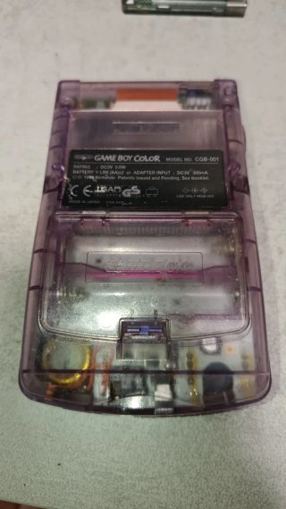 Game Boy Color Viola Trasparente (Pezzi)