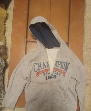 Sudadera Champion Gris Talla S